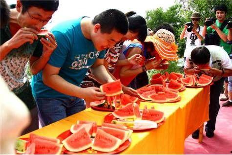 大型吃瓜比赛,一场全民参与的狂欢盛宴