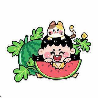 快乐吃瓜动漫图片,快乐吃瓜动漫图鉴